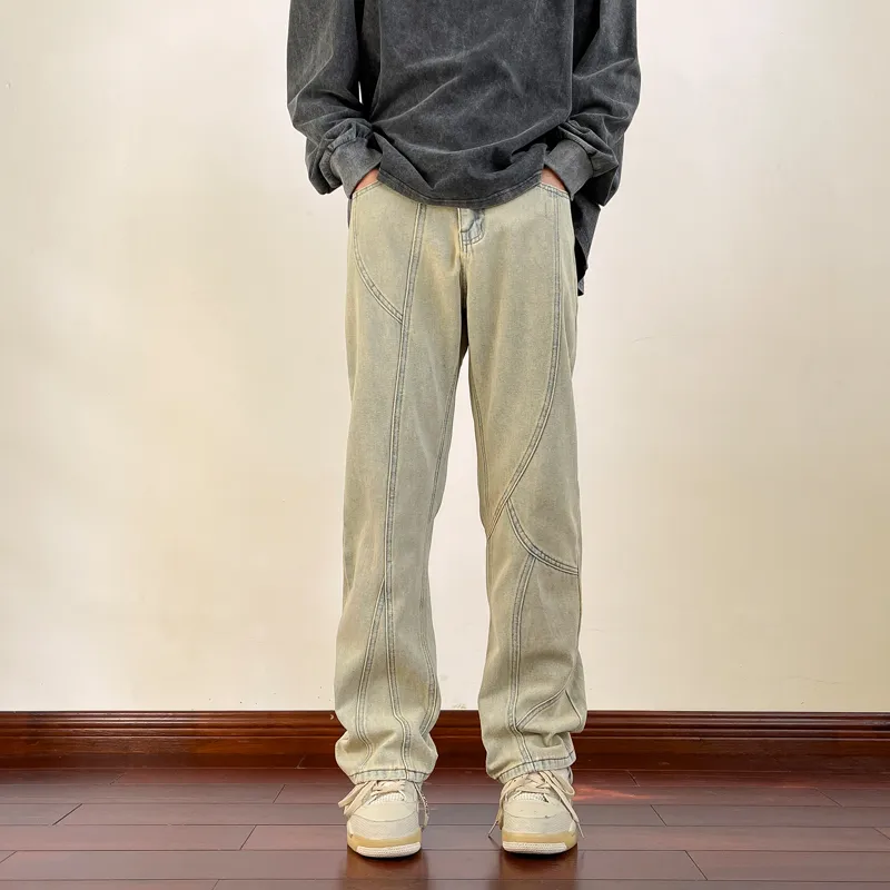 NEAR HERE Jeans Unisex-5