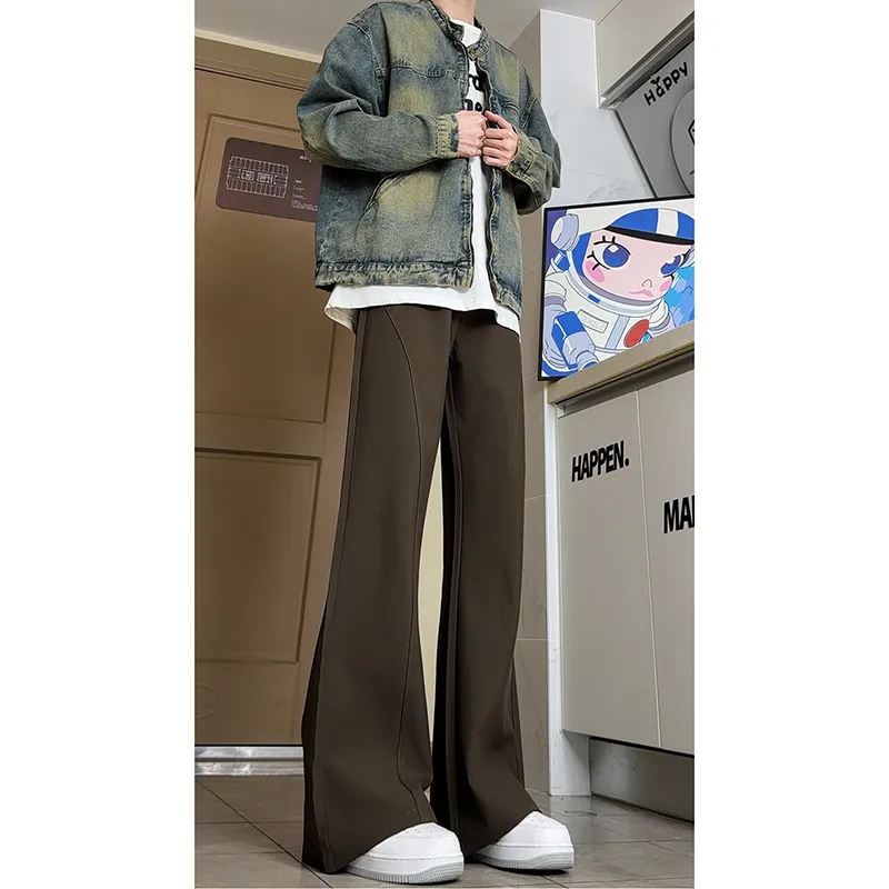 NEAR HERE Casual Pants Unisex-9