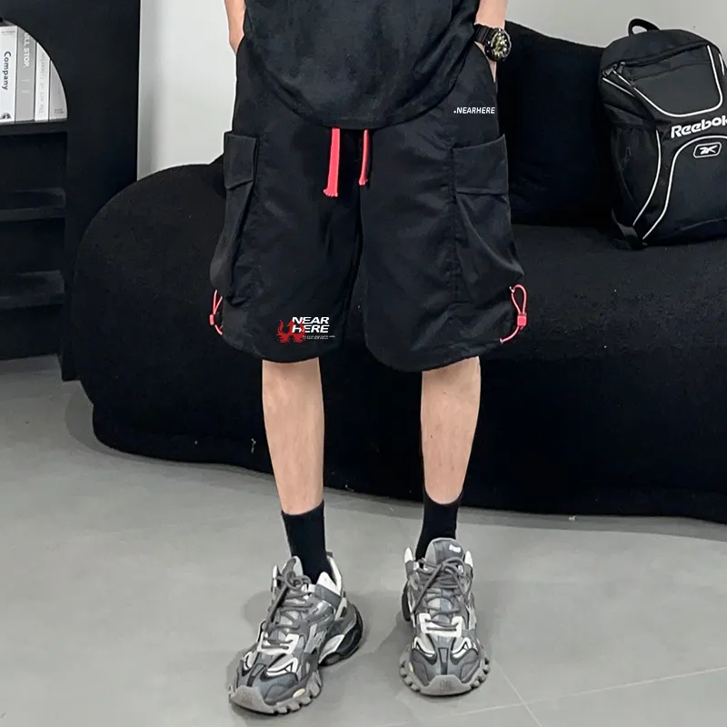 NEAR HERE Cargo Shorts Unisex-4