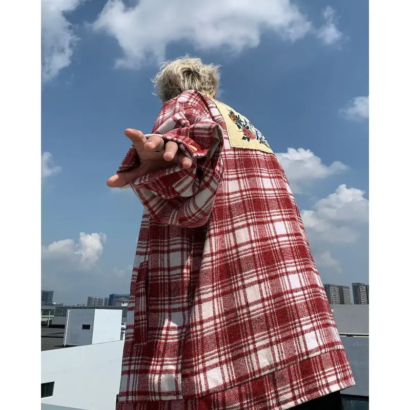 NEAR HERE Shirts Unisex Red-2