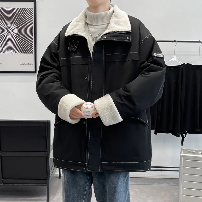 NEAR HERE Puffer Jackets Unisex-5