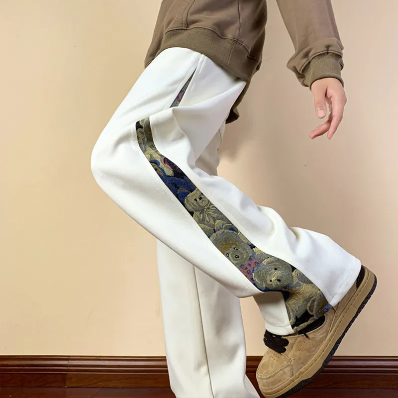 NEAR HERE Casual Pants Unisex-2