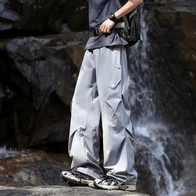 NEAR HERE Casual Pants Unisex-13