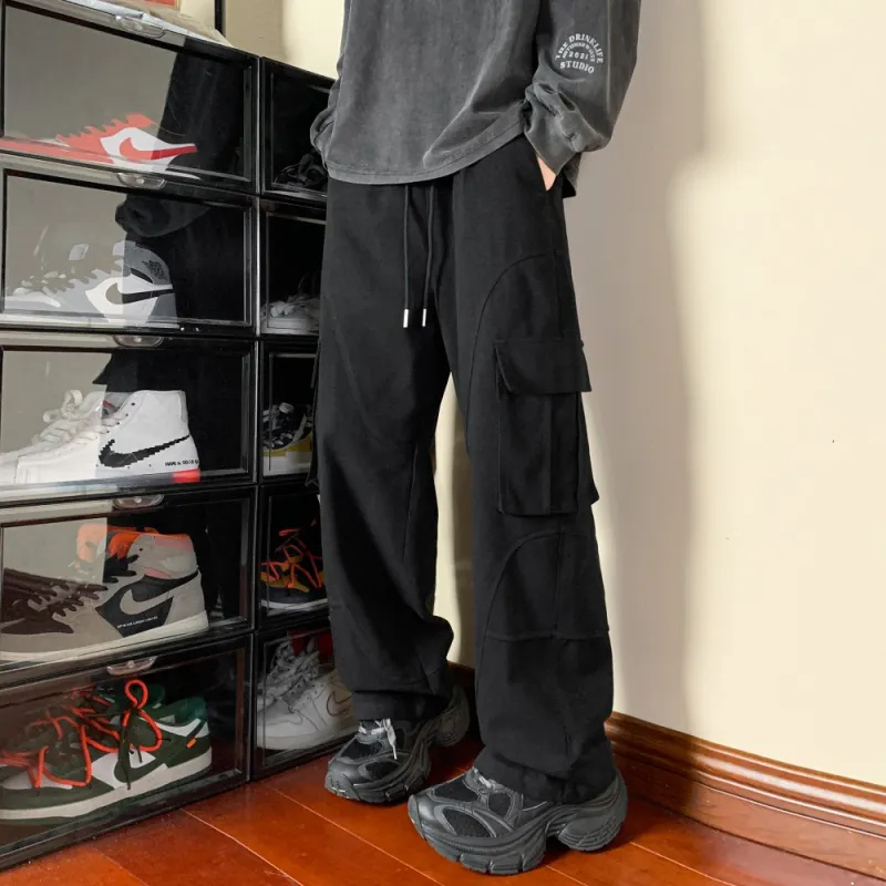 NEAR HERE Casual Pants Unisex-4