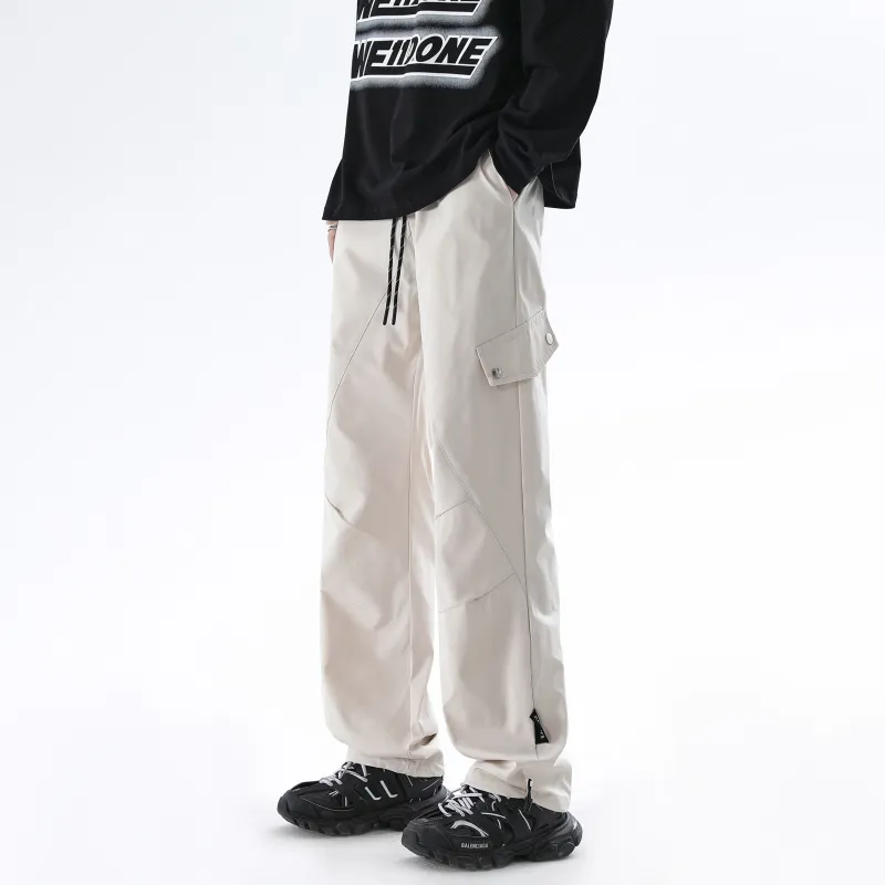 NEAR HERE Casual Pants Unisex-11
