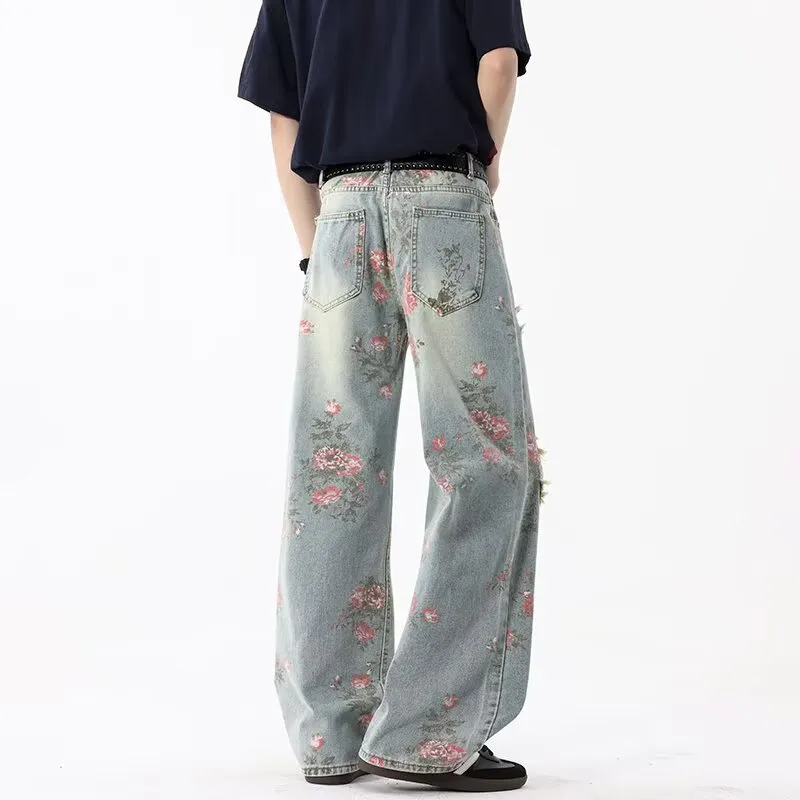 NEAR HERE Jeans Unisex-5