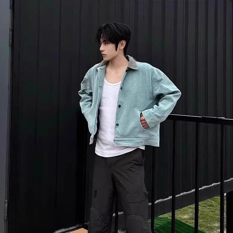 TESTUNG Jackets & Coats Unisex Peacock Green-7
