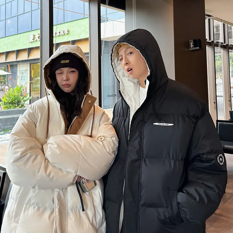NEAR HERE Puffer Jackets Unisex-7