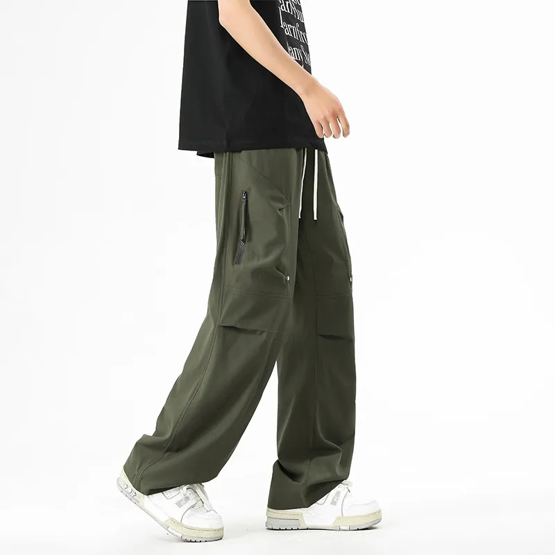 NEAR HERE Casual Pants Unisex-31