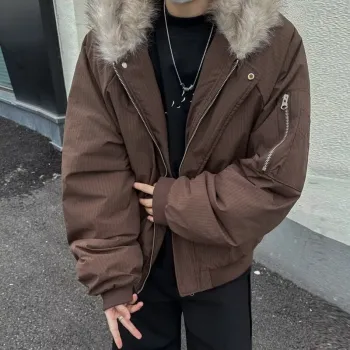 NEAR HERE Puffer Jackets Unisex