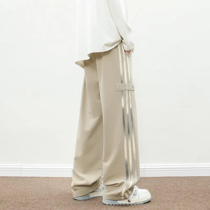 NEAR HERE Casual Pants Unisex Lotus Color-13