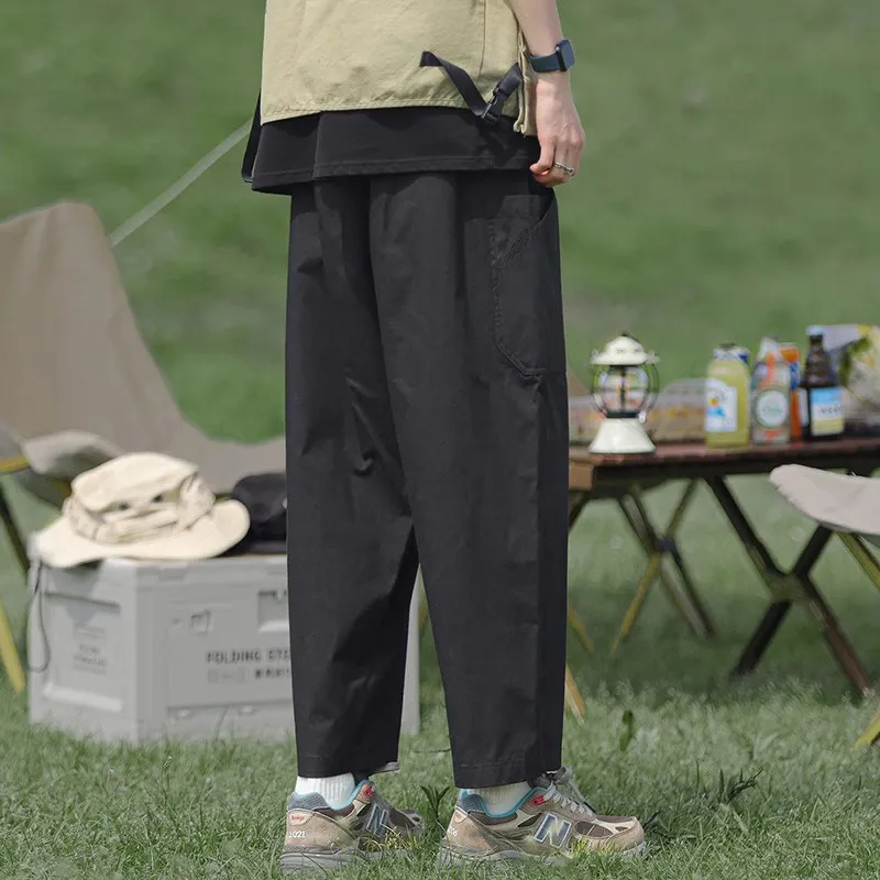 NEAR HERE Casual Pants Unisex-11