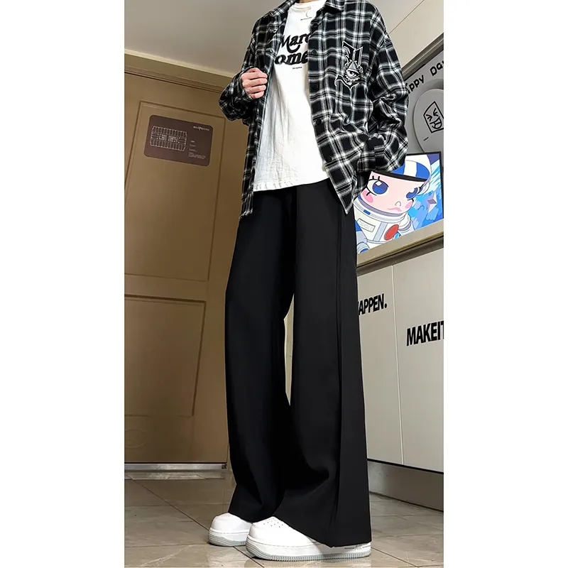 NEAR HERE Casual Pants Unisex-3