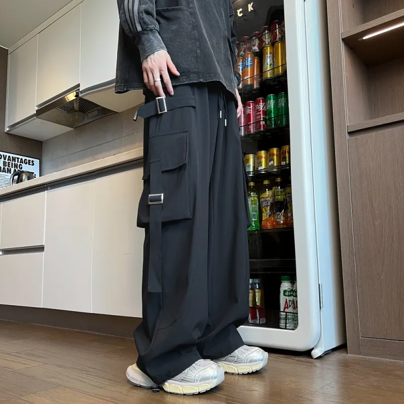 NEAR HERE Casual Pants Unisex-2