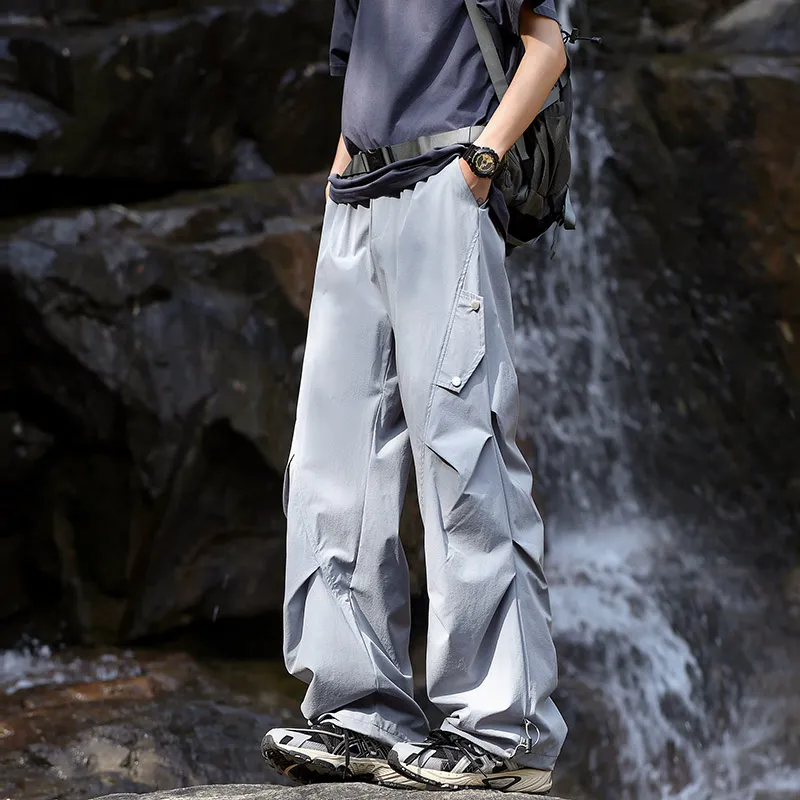 NEAR HERE Casual Pants Unisex-12
