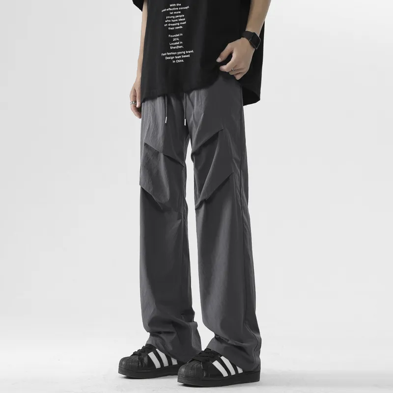 NEAR HERE Casual Pants Unisex-10
