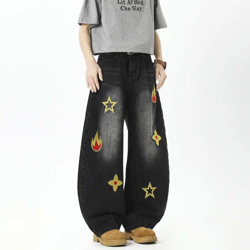 NEAR HERE Jeans Unisex-1