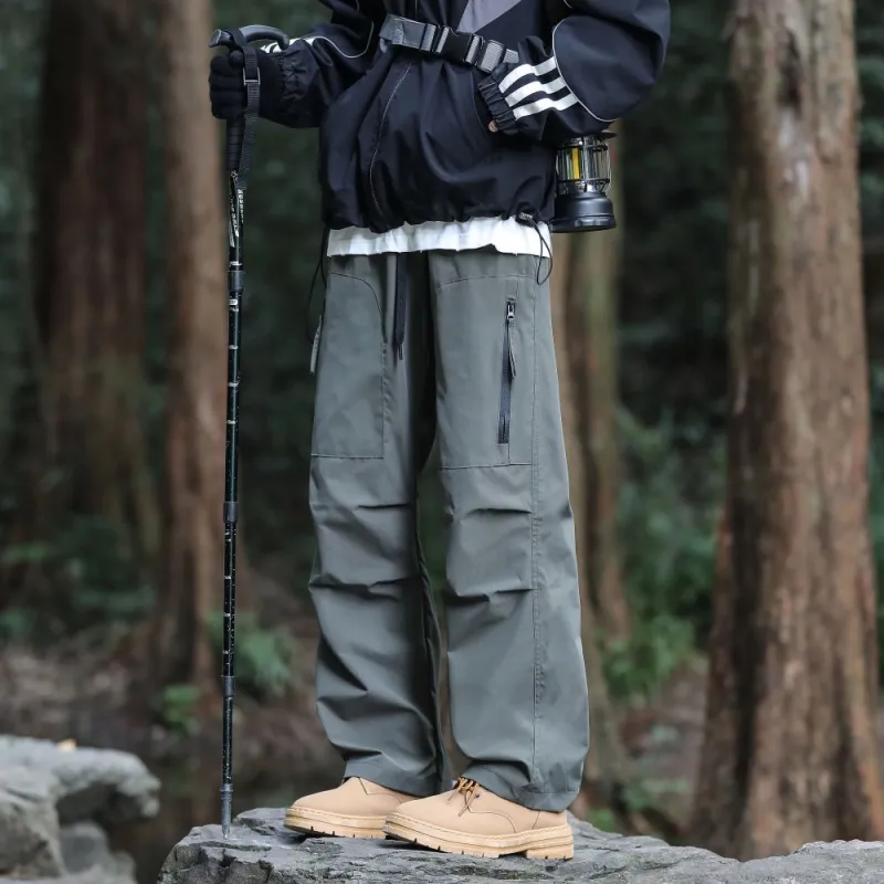 NEAR HERE Casual Pants Unisex-8