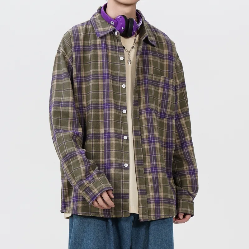 NEAR HERE Shirt Unisex Red Purple-3