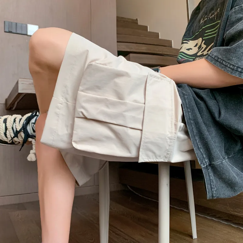NEAR HERE Casual Shorts Unisex-14