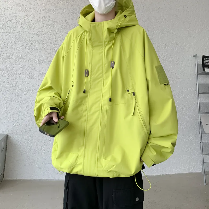 NEAR HERE Jackets & Coats Unisex-33