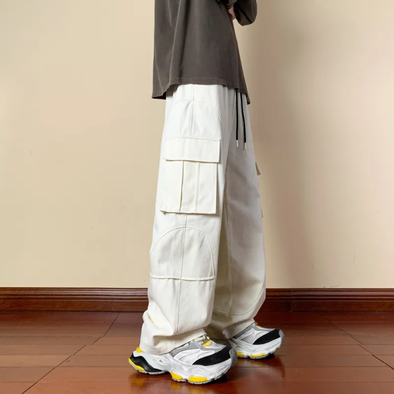 NEAR HERE Casual Pants Unisex-15