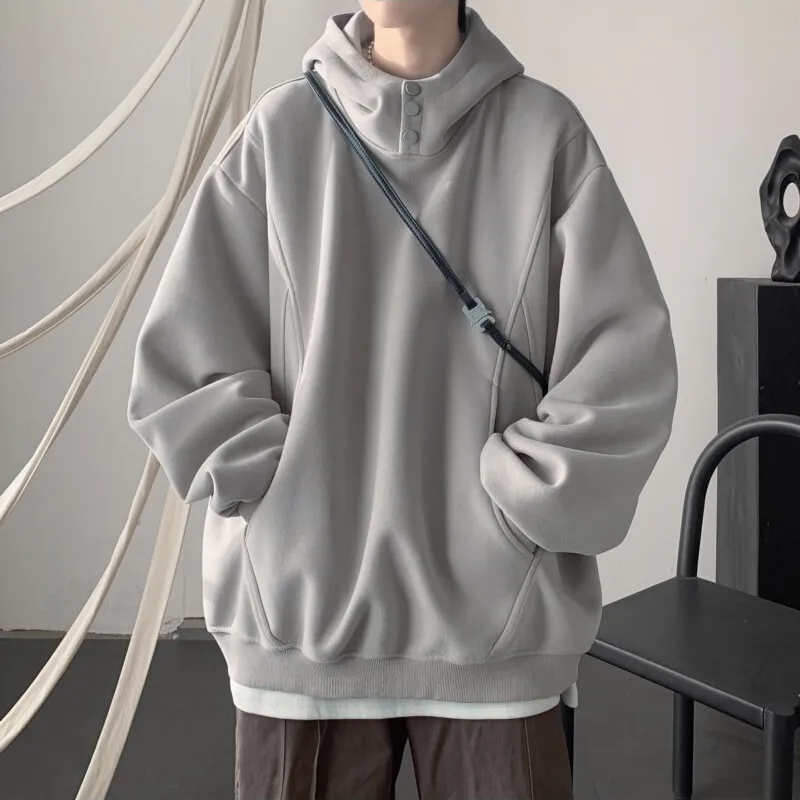 NEAR HERE Sweatshirt Unisex Light Purple-8
