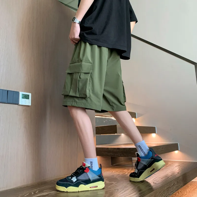 NEAR HERE Casual Shorts Unisex-23