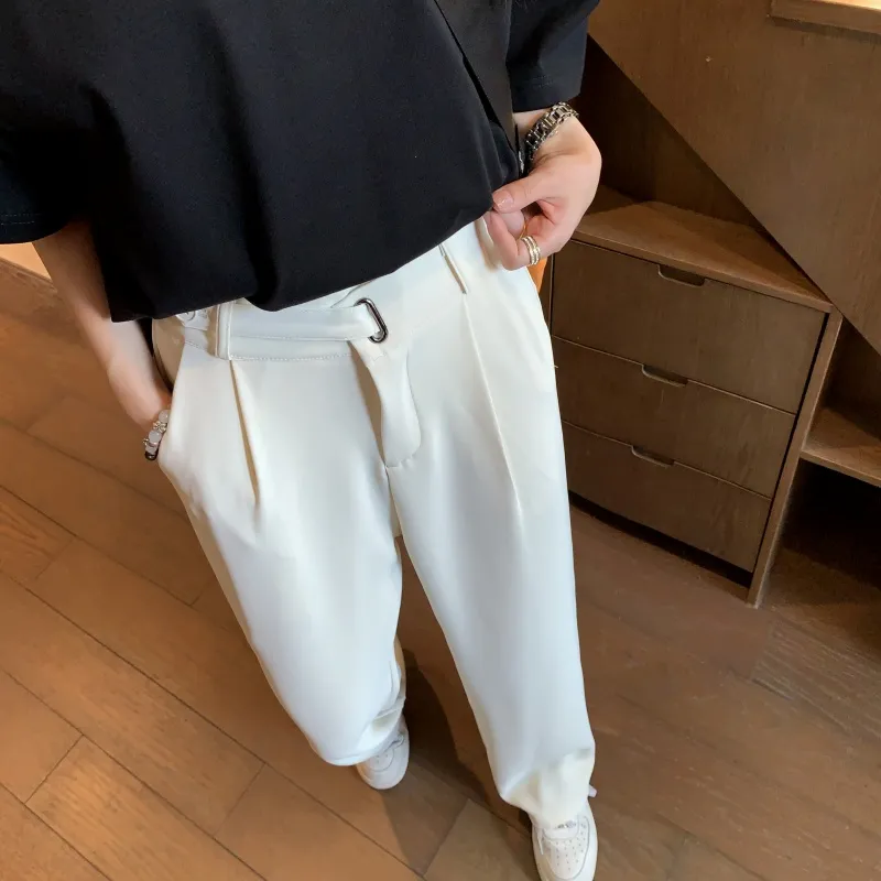 NEAR HERE Casual Pants Unisex-16