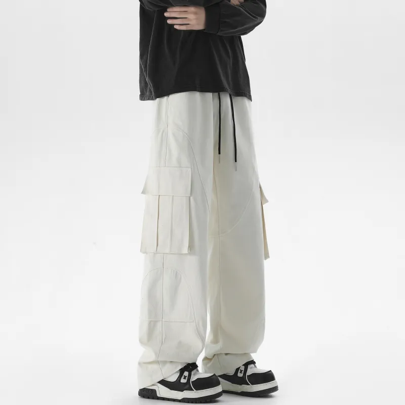 NEAR HERE Casual Pants Unisex-6
