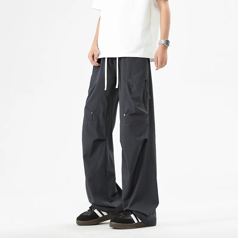 NEAR HERE Casual Pants Unisex-35
