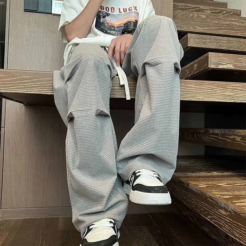 NEAR HERE Casual Pants Unisex-10