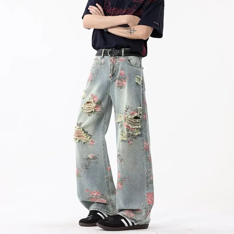 NEAR HERE Jeans Unisex-4