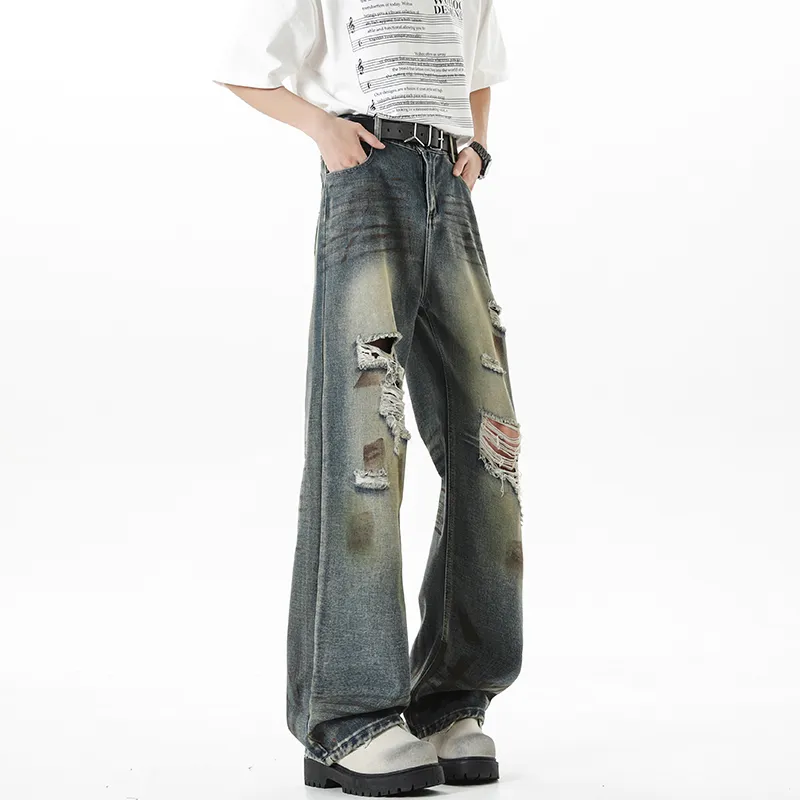 NEAR HERE Jeans Unisex Nostalgic-1