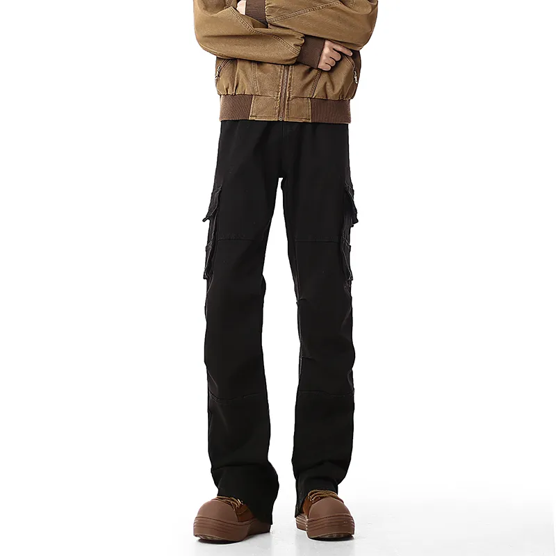 NEAR HERE Jeans Unisex Black-2