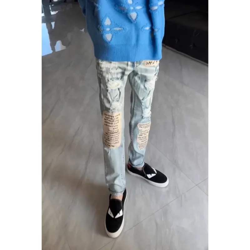 NEAR HERE Jeans Unisex-7