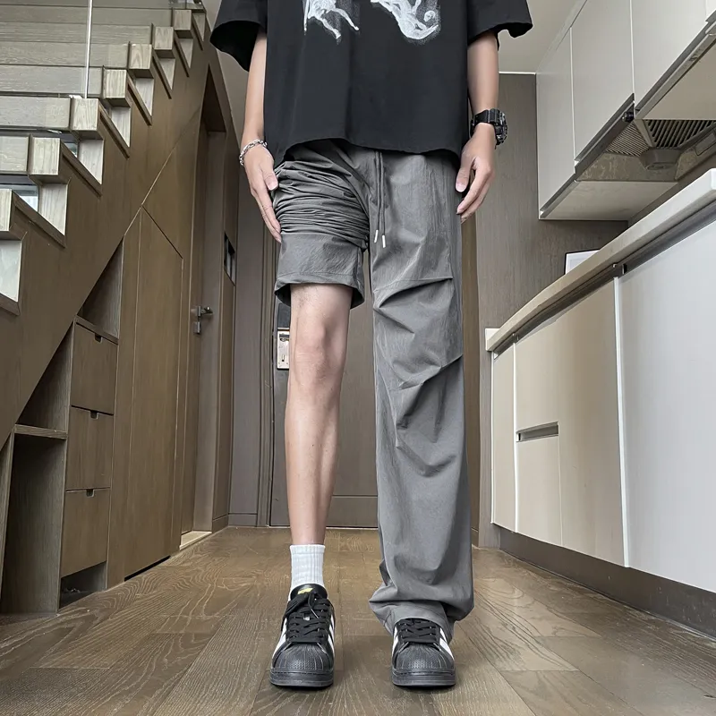 NEAR HERE Casual Pants Unisex-8