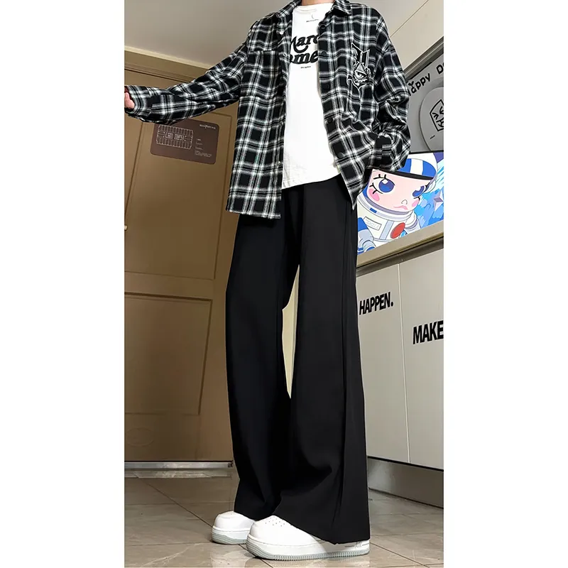 NEAR HERE Casual Pants Unisex-4
