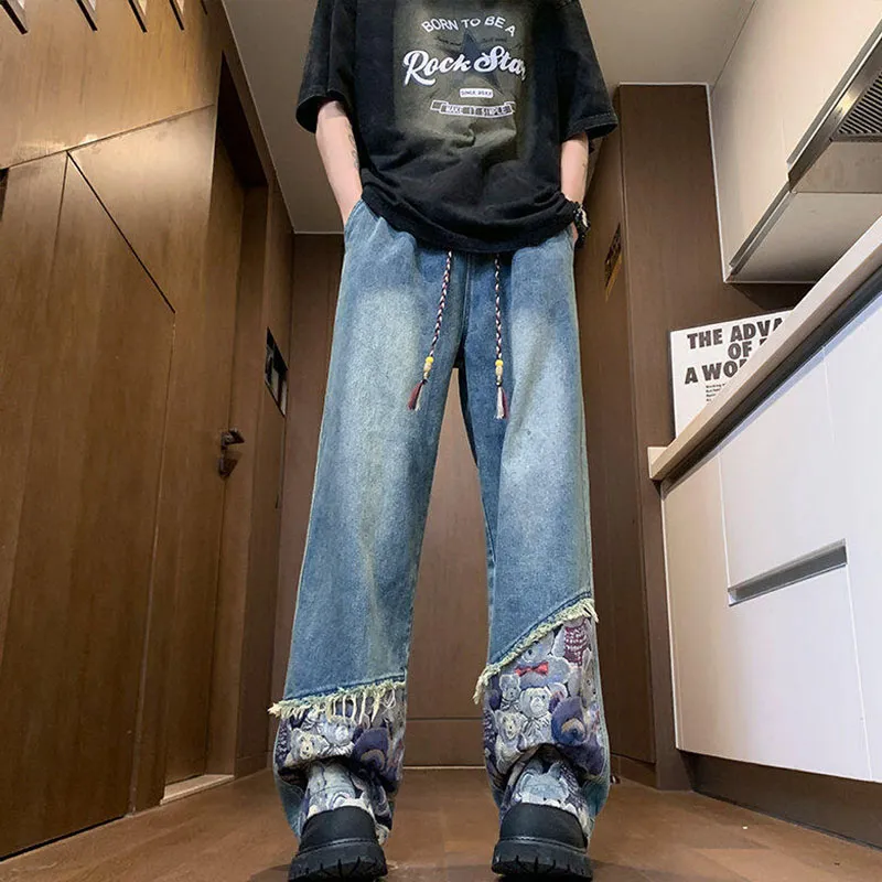 NEAR HERE Jeans Unisex-4
