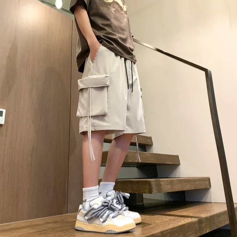 NEAR HERE Casual Shorts Unisex-4