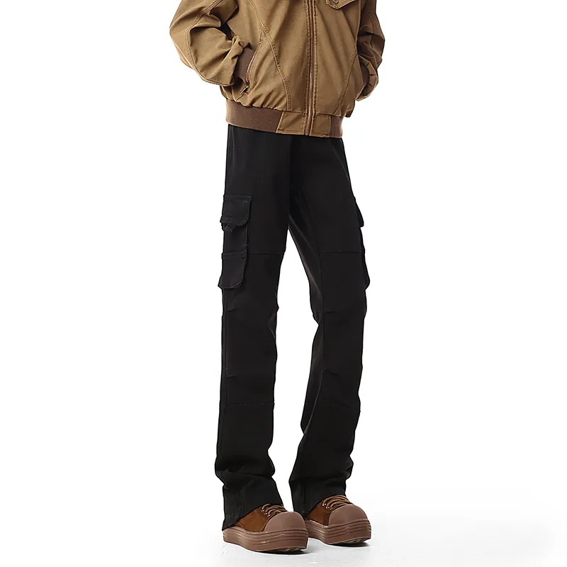 NEAR HERE Jeans Unisex Black-5