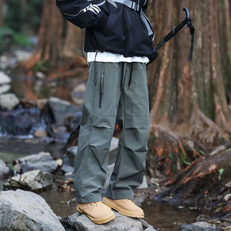 NEAR HERE Casual Pants Unisex-14