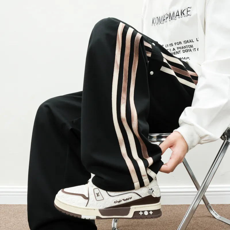 NEAR HERE Casual Pants Unisex Lotus Color-9