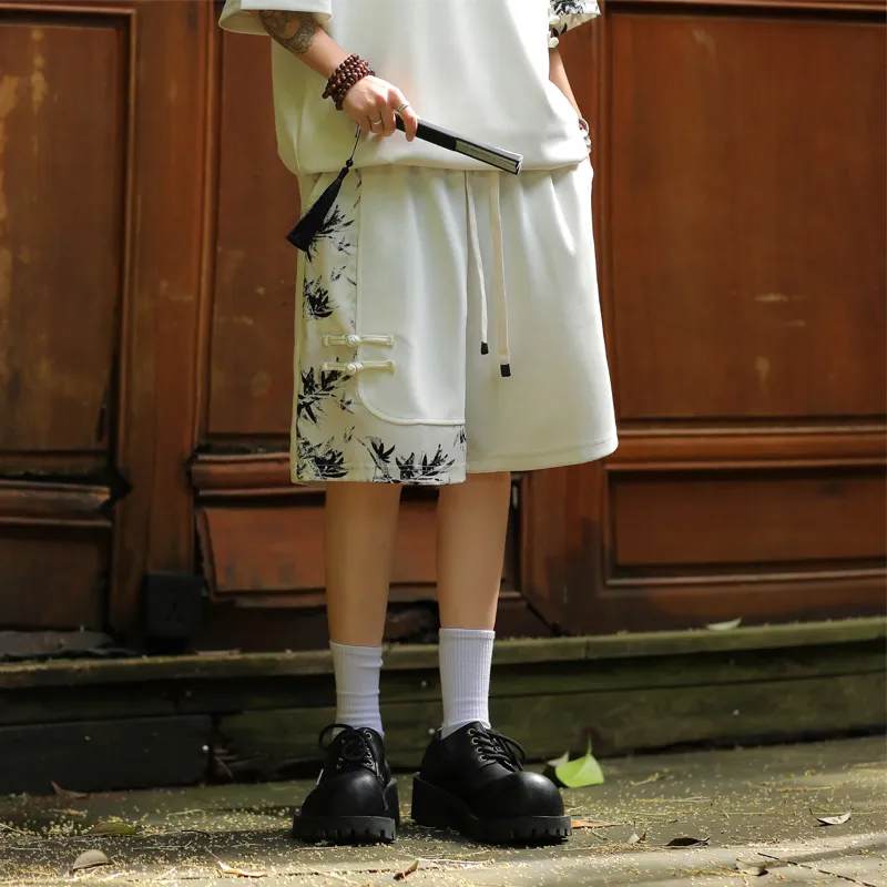 NEAR HERE Casual Shorts Unisex-8