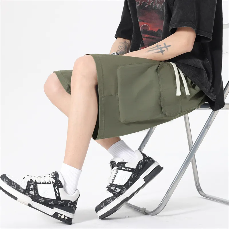 NEAR HERE Casual Shorts Unisex-19