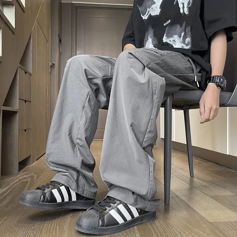 NEAR HERE Casual Pants Unisex-10