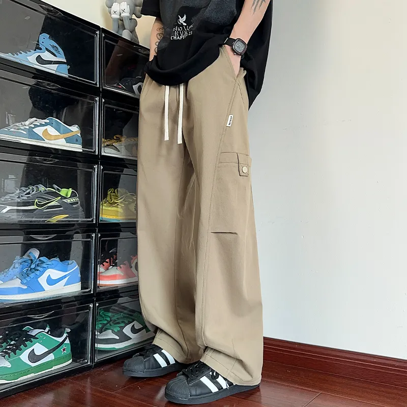NEAR HERE Casual Pants Unisex-14