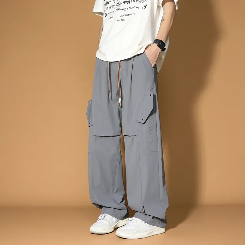 NEAR HERE Casual Pants Unisex-22