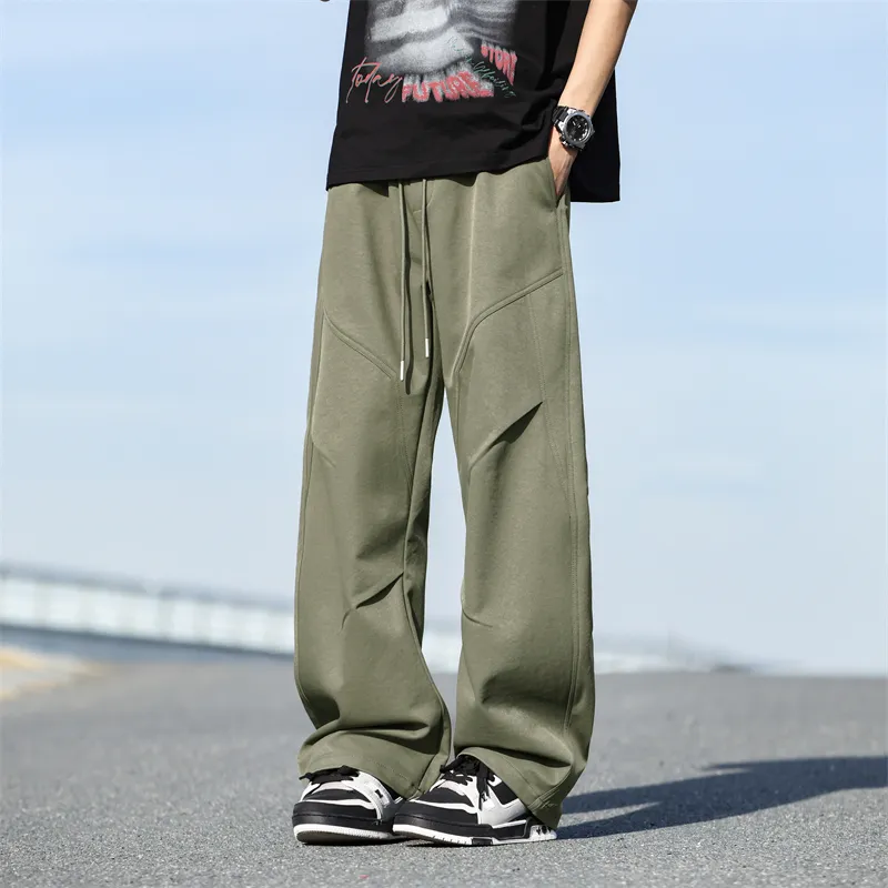 NEAR HERE Casual Pants Unisex-14