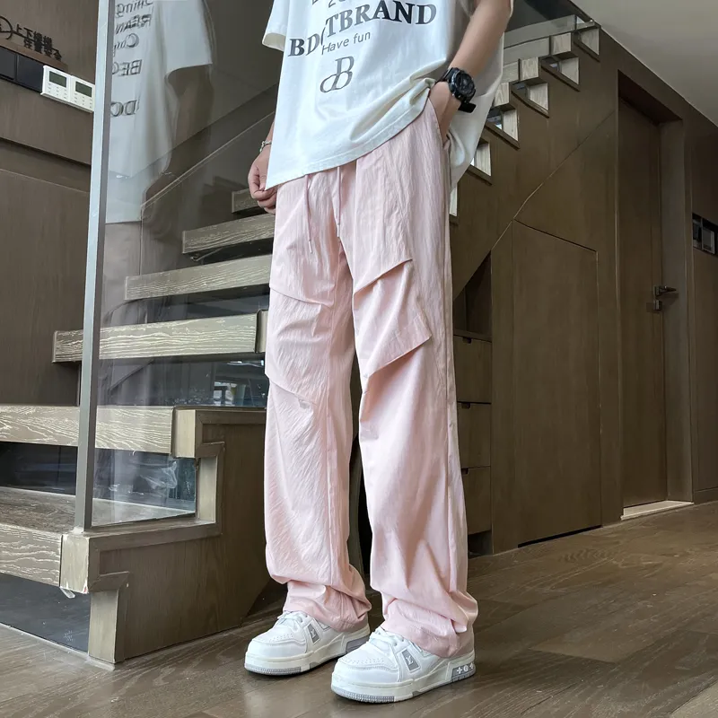 NEAR HERE Casual Pants Unisex-1